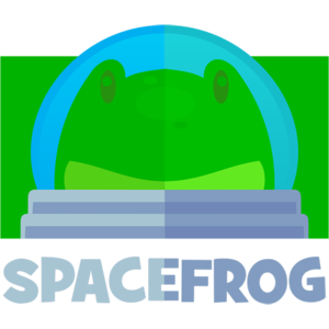 Logo de Spacefrog