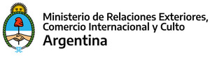 Logo for Ministry of Foreign Affairs and International Trade of Argentina