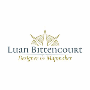 Logo for Luan Bittencourt - Designer & Mapmaker