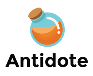 Logo for Antidote | User Research and Playtesting Platform for Videogames Studios and Publishers