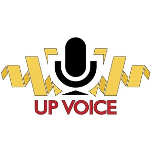 Logo for UP VOICE Dubbing Studio / Localization 