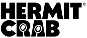Logo for 'Hermit Crab Game Studio'