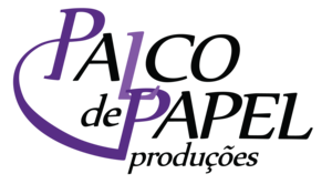 Logo for Palco de Papel Produções